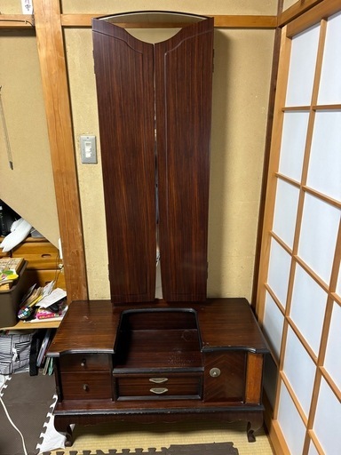 昭和レトロ　三面鏡