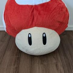 【取引者決定】値引きしました750円→300円マリオのキノコぬいぐるみ