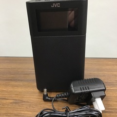 JVC コンパクト卓上ラジオ 2020年製 RA-C80BT