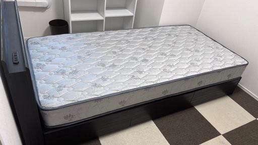 【美品！】収納付きシングルベッドフレーム