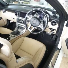 ベンツSLK350Bエフシェンシー、ＡMGパッケージ、 検査令和８年4月付き、電動オープン車の画像