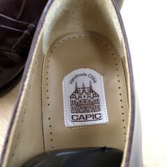 143/607 CAPIC 千葉刑務所 ビジネスシューズ ローファー 紳士靴 24.5㎝ 未使用品の画像