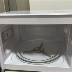 2019年製 YAMAZEN ヤマゼン YRB-177（W）6 [　電子レンジ ターンテーブルタイプ 横開き 17L ホワイト 60Hz（西日本地域対応）](0706c)の画像