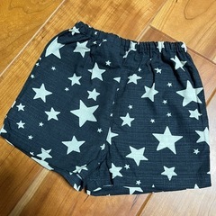 80㎝こども浴衣 甚平 黒の画像