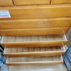 ７段チェスト★家具 収納家具 タンス、衣類収納木製、家具 収納家具 【こちらは店舗です。浜村鹿野温泉ICから3分 買取本舗 宮本リサイクル 営業時間9～19時 定休日水曜のみ←連絡できませんm(_ _)mの画像