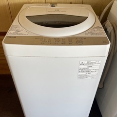 AW-5G6 洗濯機　TOSHIBA 2017年製品 5.0kg