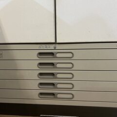 スチールのマップケース　W98xH51xD74　書類・図面入のほ...