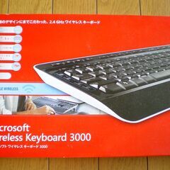 🔥 Microsoft Wireless keyboard 3000 🔥 無線 キーボード パソコンの画像