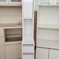 ★ジモティ割あり★  隙間ラック 白 H170×D45×W20 ...