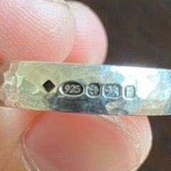 bunney hammered ring　22号の画像