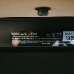 KORG電子ピアノ＆椅子セットの画像