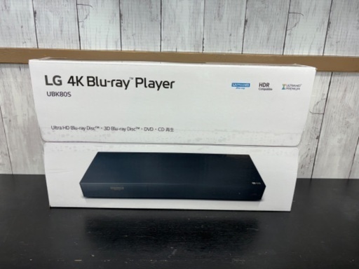 【ほぼ未使用】LG 4K ブルーレイ　プレイヤー