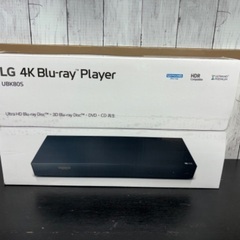 【ほぼ未使用】LG 4K ブルーレイ　プレイヤー