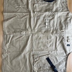 キャンプ用品　難燃エプロン　未使用品の画像