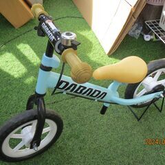 【中古美品】バランスバイク　DABADA製　スカイブルー　ペダル...