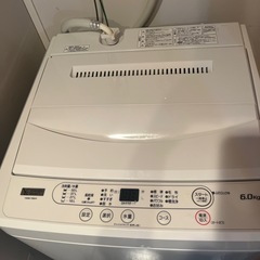 緊急値下げします！
洗濯機2023年YAMADA select　6.0kg   の画像