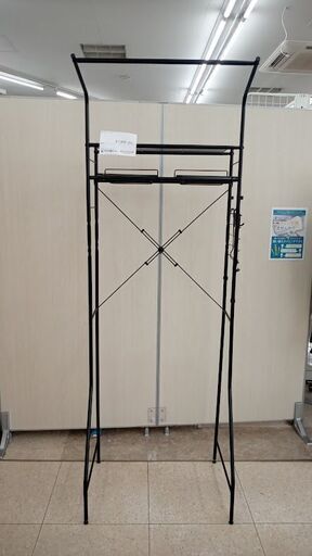 ★ジモティ割あり★  ハンガーラック 黒 H×D×W クリーニング済み TJ7610