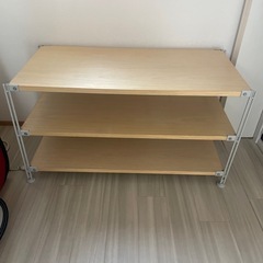 無印良品　スチールユニットシェルフ・ワイドミニ