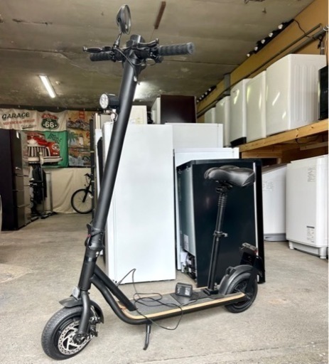 お引取り限定 FUGU INNOVATIONS チェア付き電動キックボード FG-EKR01CH 動作未確認ジャンク品