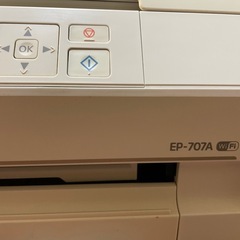 EPSONカラリオA4複合機　EP-707A ジャンク品の画像