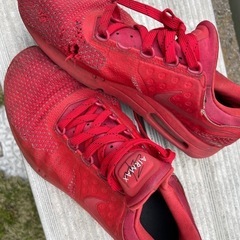 NIKE エアマックス　カスタムオーダーオールレッドの画像