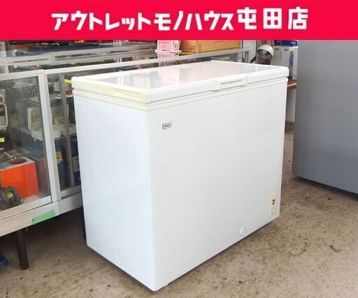 冷凍ストッカー 205L 2016年製 上開きタイプ JF-NC205F ハイアール 冷凍庫 ☆ 札幌市 北区 屯田