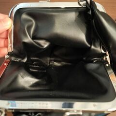 ショルダーバッグ　韓国　フェイクレザー　黒　ミニの画像