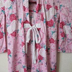 浴衣と帯のセット　130㌢の画像