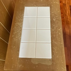 アメリカ家具　キャスター付き木製ゴミ箱の画像