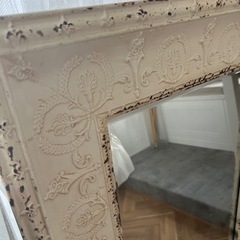 お取引き進行中《台風の影響で9月までの最終価格‼️》お洒落アンティークミラーの画像