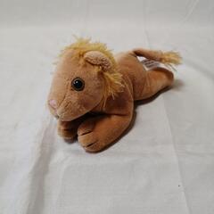 ぬいぐるみ　シンガポール動物園　ホワイトタイガー　ライオン　象　３体の画像