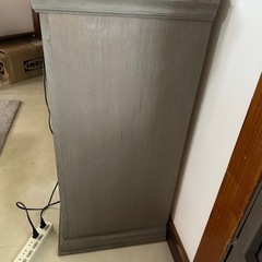 TVセット　テレビ台　グレー の画像