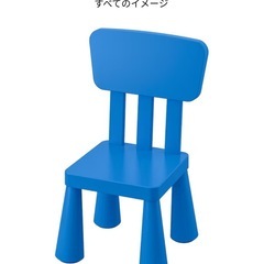IKEA MAMMUT マンムット　テーブル　椅子セットの画像