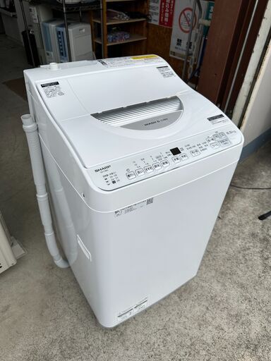 【動作保証あり】SHARP シャープ 2023年 ES-TX6G 6.5kg / 3.5kg 洗濯乾燥機【管理KRS677】