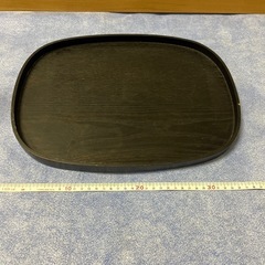 天然木お盆　角丸　34cm×27cm