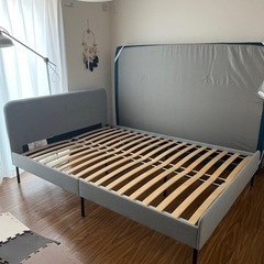 IKEA ダブルベッドの中古が安い！激安で譲ります・無料で