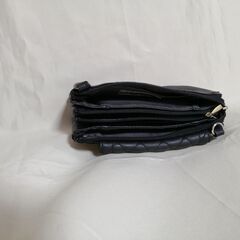 FREUDE 財布 黒 金具ゴールド 牛革の画像