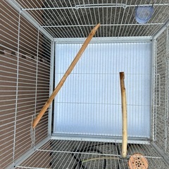 鳥かご 45cm×45cm×73cmの画像