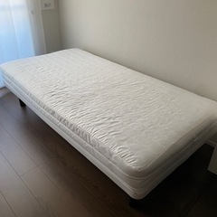 【引き取り限定】無印足つきマットレスシングル