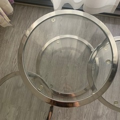 ✨ガラステーブル🥞飾り棚✨の画像