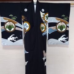 お宮参り　男子用　祝い着