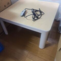 【至急】1,500円西条駅　こたつテーブルの画像