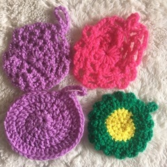 手作りたわし ハンドメイド 食器用たわし 
