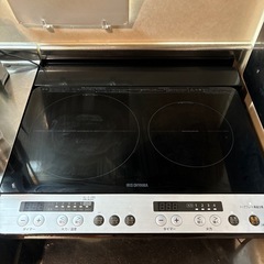 2口IHコンロ　アイリスオーヤマ