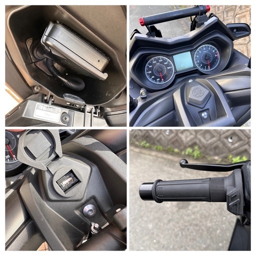 XMAX250 SG42J  ETC2.0 グリップヒーター XMAX250 SG42J ETC2.0 グリップヒーター (こうちゃん) 鶴見緑地の