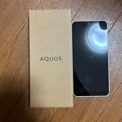 新品未使用！　AQUOSwish3 ホワイト！