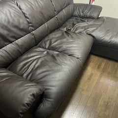 L字型ソファの画像