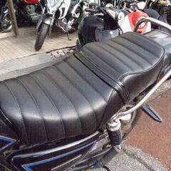 NO.5082　ＧＮ１２５Ｈ　空冷４サイクル単気筒エンジン　ギヤポジションインジケーター　オイルクーラー付き　ビキニカウル付き　ブラック　☆彡の画像