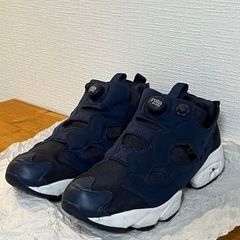 Reabok リーボック　ポンプフューリー　ネイビー27.5cm...