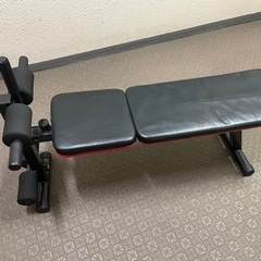 ベンチ台　バーベル（シャフト）4枚からシャフト